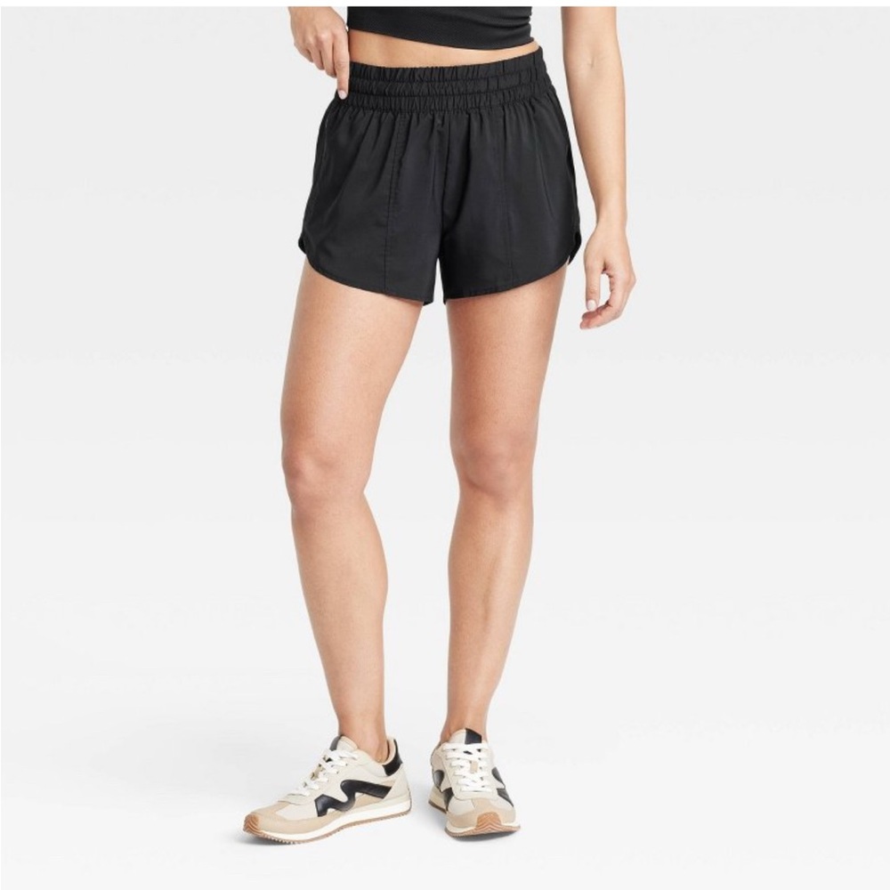 Women's Black Athletic Shorts